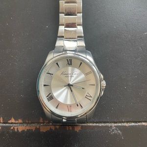 Kenneth Cole silver watch